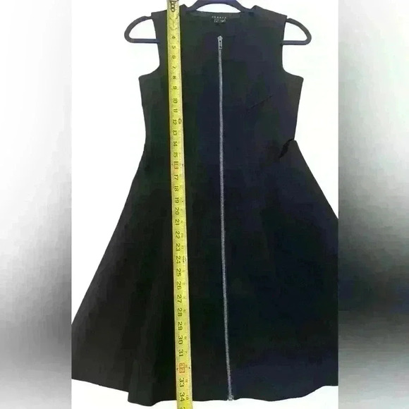 Theory Women’s Sleeveless Dress. Black. Size 2. - Picture 3 of 6